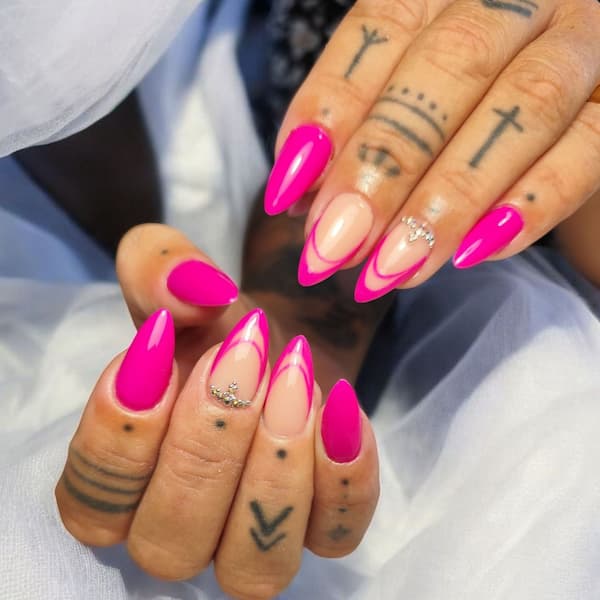 Pose Popits Ongle Rose